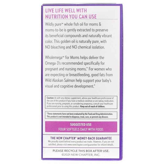Wholemega for Moms, NCH